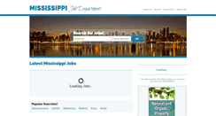 Desktop Screenshot of mississippijobdepartment.com